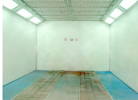 economic spray booth