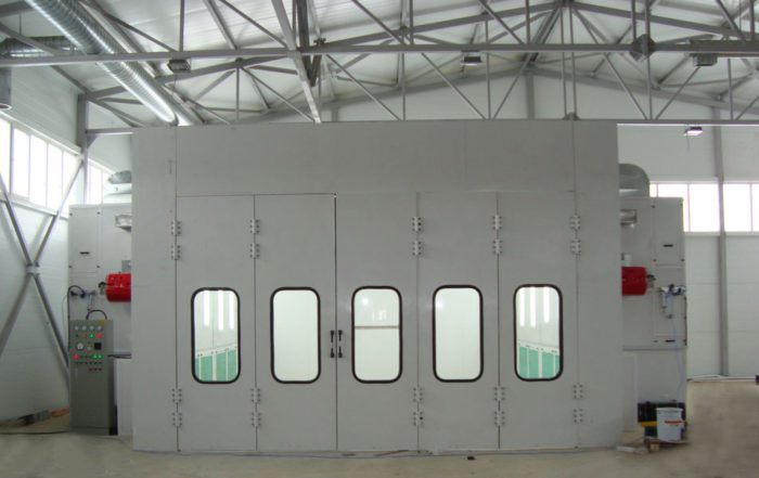 6m wide large spray booth