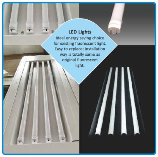 LED light fixtures