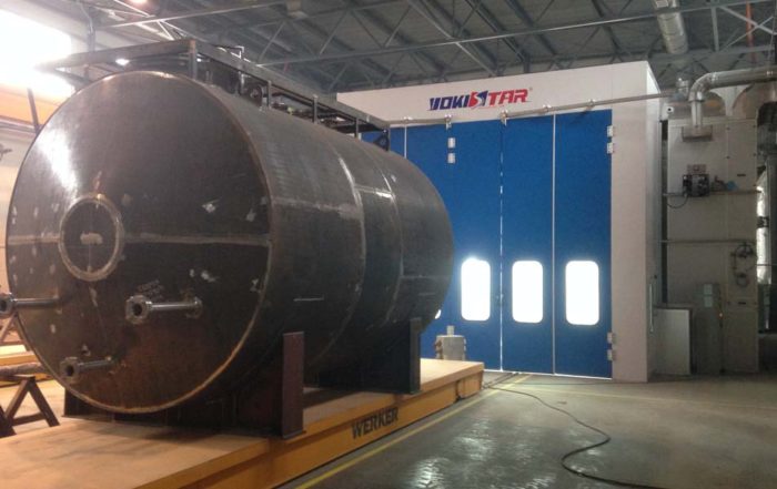 TANKER SPRAY BOOTH