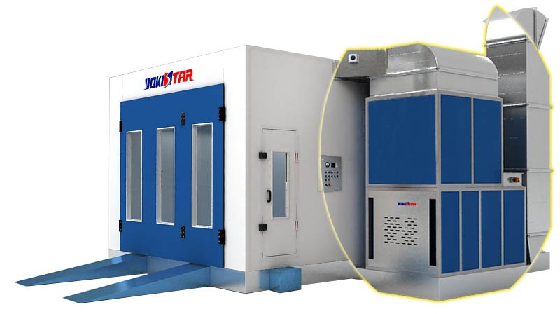 Yubase-T spray booth