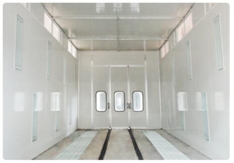 full downdraft spray booth