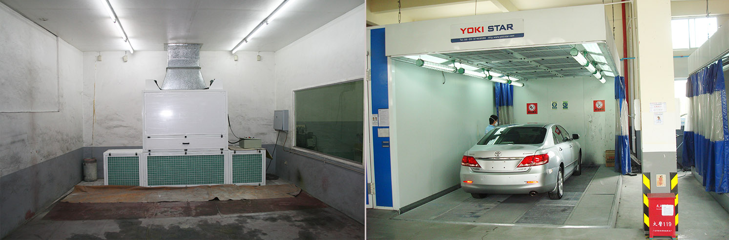 YOKISTAR paint pre bays