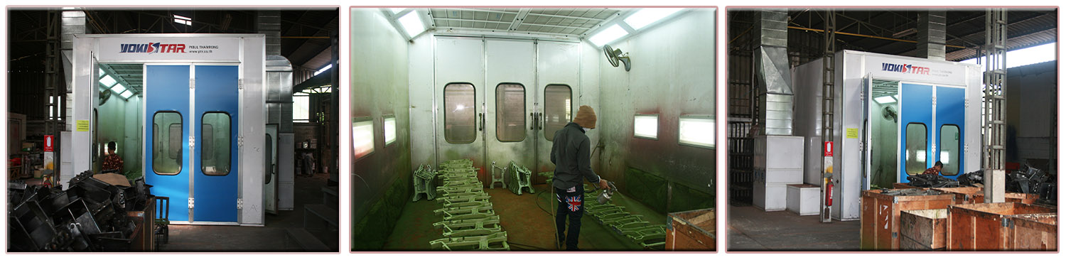 industrial paint booth